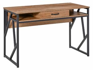 Homcom MDF Számítógép asztal 120x60x76 cm, Barna
