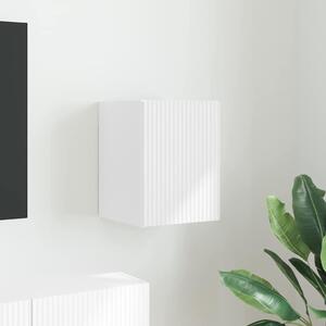 TV Fali Szekrény Falra szerelhető Fehér 30 x 31 x 40 cm Faanyag