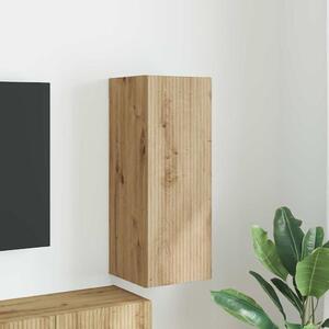 TV Fali Szekrény Művészi tölgy 30 x 31 x 80 cm Faanyag