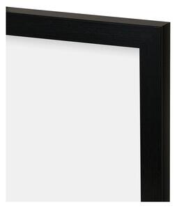 Fekete műanyag fali képkeret 55x45 cm