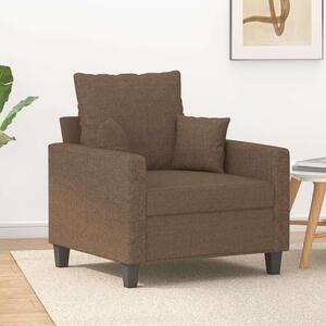 VidaXL barna szövet kanapéfotel 60 cm