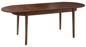 Kihúzható étkezőasztal LARTO Sötét kőris 180/220 cm 90 cm