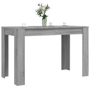 VidaXL Étkezőasztal - Szürke Sonoma - 120x60 cm