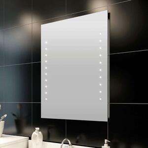 VidaXL fürdőszobatükör LED-fényekkel 60 x 80 cm (Ho x Ma)