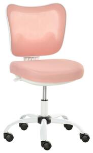 "Emma" ergonómikus irodai szék - rózsaszín színben