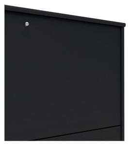 Fekete bortartó szekrény 89x61 cm Mistral 004 - Hammel Furniture