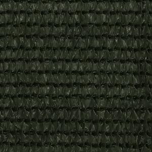 VidaXL sötétzöld HDPE erkélyparaván 120 x 300 cm