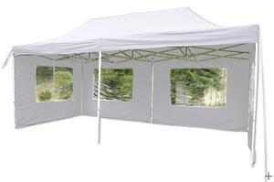 GARTHEN Kerti sátor összecsukható PROFI 3 x 6 m fehér