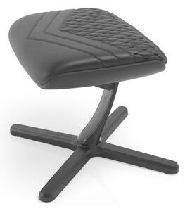 Noblechairs Footrest 2 Valódi Bőr lábtartó - Fekete