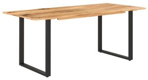 Akácfa Étkezőasztal - Rusztikus - 180x90x76 cm