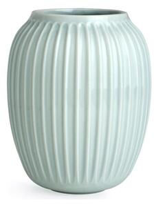 Hammershoi mentolkék agyagkerámia váza, magasság 20 cm - Kähler Design