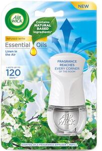 Illatosító készülék, elektromos, 19 ml, AIR WICK Life scents, frissen mosott ruha (KHT1276)