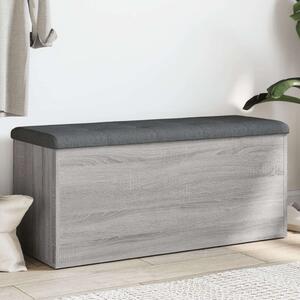 VidaXL Tárolós Pad - Sonoma Szürke - 102x42x45 cm