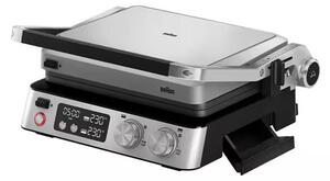 Braun Multigrill 7 CG7044 Kontaktgrill - Inox/Fekete