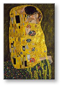 Vászonkép CSÓK - Gustav Klimt 11 (reprodukció 50x30 cm)