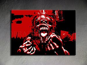 Kézzel festett vászonképek POP Art Iron Maiden im (POP ART)