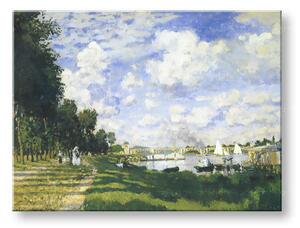 Vászonkép ARGENTEUIL - Claude Monet (reprodukció 80x60 cm)