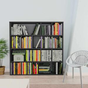 VidaXL 800362 Room Divider/Book Cabinet Grey 110x24x110 cm Chipboard