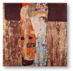 Vászonkép AZ ASSZONY HÁROM ÉLETKORA - Gustav Klimt
