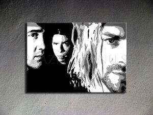 Kézzel festett vászonképek POP Art Nirvana nir (POP ART)