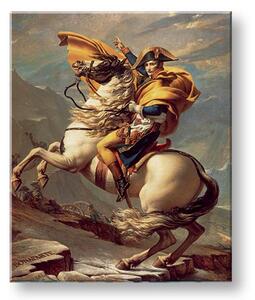 Vászonkép Jacques-Louis David - Napóleon átkelt az alpokon
