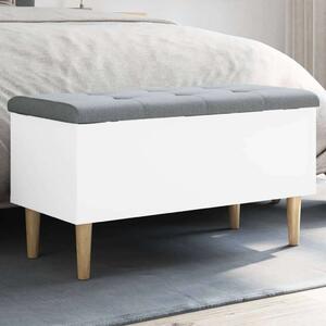 VidaXL Tárolós Pad - Fehér - 82x42x46 cm