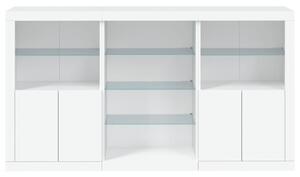 VidaXL LED Tálalószekrény - Fehér - 181,5x37x100 cm
