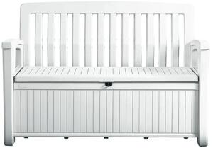 Keter Patio Bench kerti pad, fehér