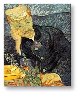 Vászonkép Vincent van Gogh - Dr. Gachet portré (reprodukcie)
