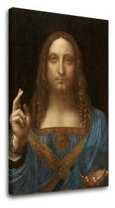 Vászonkép Leonardo da Vinci - Salvator Mundi (reprodukcie)
