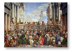 Vászonkép Paolo Veronese - Le nozze di Cana (reprodukcie)