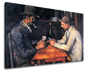 Vászonkép Paul Cézanne - Kártyázók (reprodukcie obrazov)