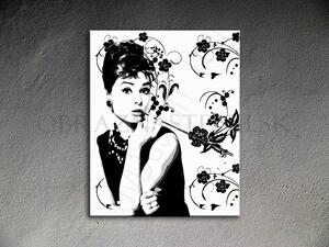 Kézzel festett vászonképek POP Art Audrey Hepburn 0 ah4 (POP)