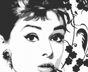 Kézzel festett vászonképek POP Art Audrey Hepburn 0 ah4 (POP)
