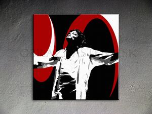 Kézzel festett vászonképek POP Art Michael Jackson mj1 (POP)