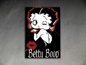Kézzel festett vászonképek POP Art Betty Boop bb (POP ART)