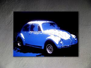 Kézzel festett vászonképek POP Art Volkswagen Beetle k (POP)