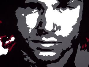 RuÄne maÄžovanĂ˝ POP Jim Morrison 1 dielny jm (POP ART képek)