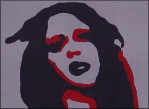 Kézzel festett vászonképek POP Art Marilyn Manson mm (POP)