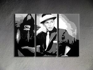 Kézzel festett vászonképek POP Art Frank Sinatra sin (POP)