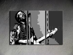 Kézzel festett vászonképek POP Art Jimmy Hendrix jh (POP ART)