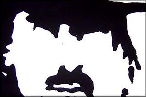 Kézzel festett vászonképek POP Art U2 in Black U22 (POP ART)
