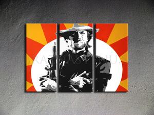 Kézzel festett vászonképek POP Art Clint Eastwood ce2 (POP)