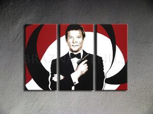 Kézzel festett vászonképek POP Art James Bond bond (POP ART)