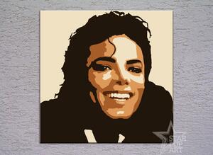 Kézzel festett vászonképek POP Art Michael Jackson mj6 (POP)