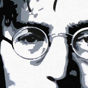 Kézzel festett vászonképek POP Art John Lennon jl (POP ART)