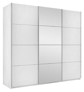 Gardróbszekrény Comfivo Granium III, Laminált forgácslap, 210x250x60cm, Fehér
