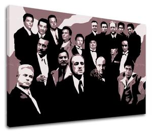 Legnagyobb maffiózók a vásznon The Mafia family (MAFIA Pop Art)