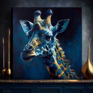Dekoratív festmény vászonra - PREMIUM ART - Towering Majesty of Giraffe