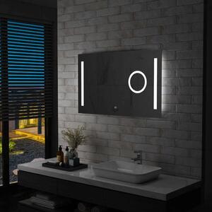 VidaXL LED-es fürdőszobai falitükör érintésérzékelővel 100 x 60 cm